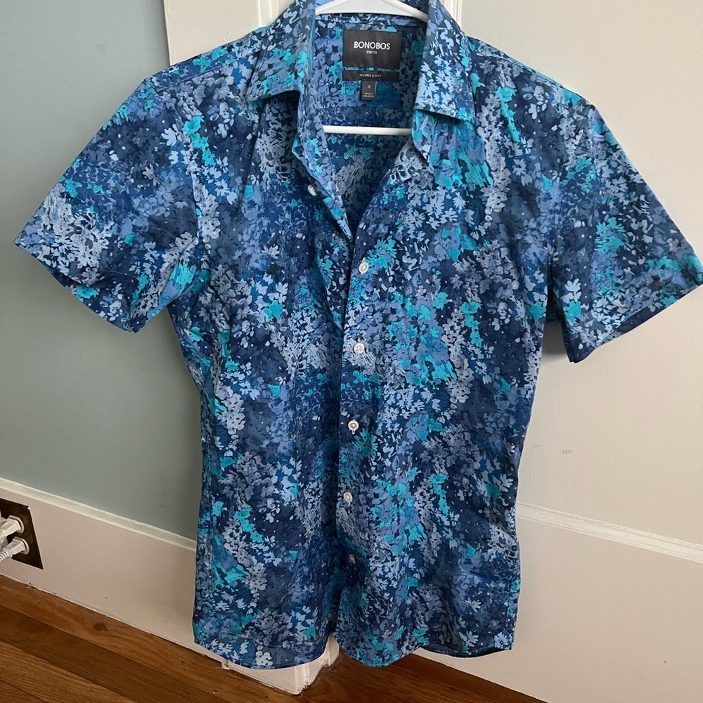 Summery Bonobos Short Sleeve Button Down